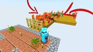 HET ONEBLOCK EILAND STAAT VOL MET MOBS!!