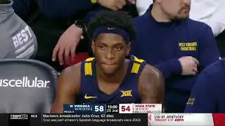 Izaiah Brockington vs WVU 35 PTS          2.23.22