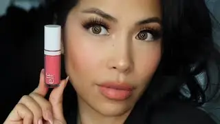 E. L. F. Cosmetics Camo Liquid Blush PINKY PROMISE Try On & Review