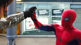 &ldquo;You have a metal arm?&rdquo; Airport Showdown Scene &ndash; Captain America Civil War &ndash; Movie Clip HD