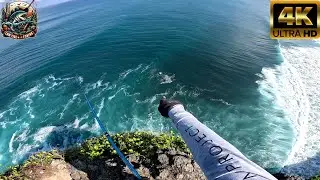 Solo Adventure: Chasing My Dream Giant Trevally on the High Cliffs