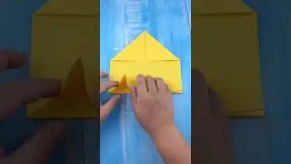 paper fighting jet Origami that fly long #shorts #howto #origami #paperplane #ideas