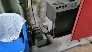 Система отопления в мастерской. Heating system in my workshop.