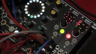 Two Dot trigger sequencers with vpme Quad Drum module