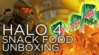 HALO 4 Limited Edition MTN DEW & DORITOS Unboxing! DO THE DEW! THE LOUDEST TASTE ON EARTH!