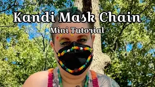 Kandi Mask Chain Tutorial | TikTok Kandi Tutorials