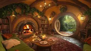 The Ultimate Cozy Retreat: Rainfall and Fireplace Sounds for Peaceful Sleep