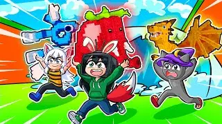 ESCAPA del MEGA TSUNAMI de BRAINROTS en Roblox | sameeKG X MOMENTOS DIVERTIDOS