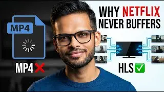 Why Netflix Almost Never Buffers (HLS Explained Simply)