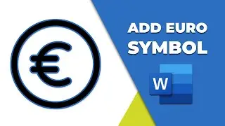 How to add euro symbol in word