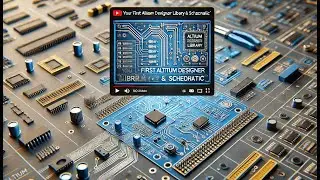 Your First Altium Designer Library & Schematic &ndash; Easy Tutorial! |Ashraf Explains.