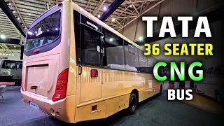 TATA 36 SEATER CNG AC BUS | REVIEW