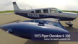 N33669. 1975 Piper Cherokee 6-300 Aircraft For Sale at Trade-A-Plane.com