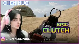 Expression Queen Wiping Squads - Chen Nuo Epic Game Play | PUBG PC
