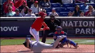 NYM@WSH: Tylor Megill strikes out nine Nationals
