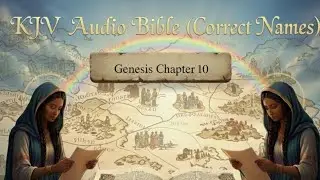 📜 Genesis Chapter 10 | KJV Audio Bible (Correct Names) Read by Achoti AtalYah Yisrael