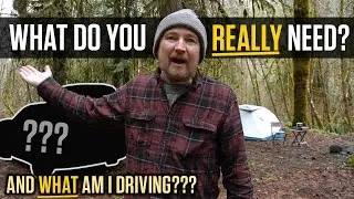 Solo Dispersed Wilderness Camping with Minimal Gear