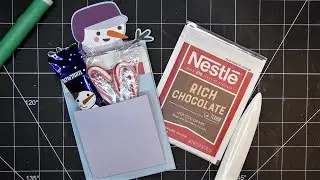 Designing a Cocoa Packet Holder with Extra Pocket in Cricut Design Space! Great Stocking Stuffer!