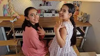 Piano Marvel Competition 2025 - Layla and Kyrii playing 