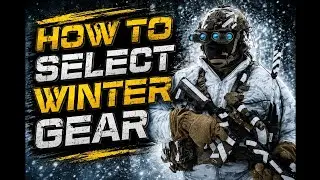 How to select winter gear for movement and static operations.