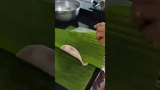 Holiga  with Banana leaf ☺ Don't use plastic sheet😜