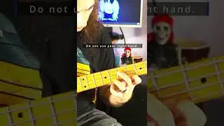 Left-hand Bass Guitar Exercise