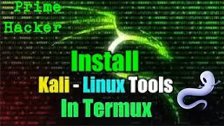 Install kali linux tools in android without root 2020