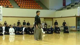第３６回福岡県杖道大会　居合道古流演武