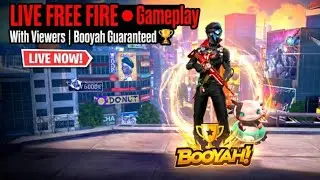 LIVE FREE FIRE 🔴 Gameplay With Viewers | Booyah Guaranteed 🏆