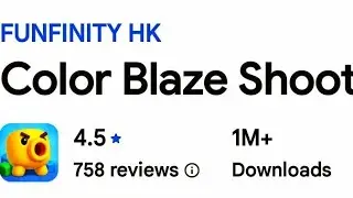 #ColorBlazeShooter @Funfinity-u2k8o #funfinityhk #calm  #videogame #relaxandwatch #calminggameplay 
