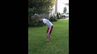 First Backflip Attempt