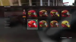 All F1 2017 Helmets in the colors of SPAIN