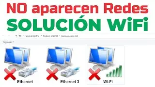 NO Aparecen las Redes WiFi en mi PC | NO tengo Acceso a Redes Inalambricas | Instalar Drivers WiFi