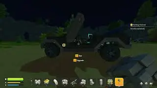 Self driving car in scrap mechanic vanilla [no mod]