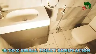 Small toilet under stair  renovation  #msbuilder#renovation