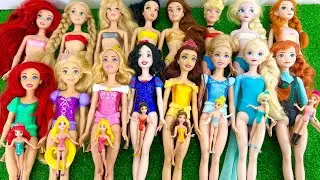 ASMR  Unboxing Mattel Disney Princess Spin & Reveal Surprise Dolls! Satisfying video  Review Toys