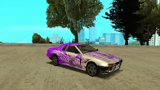 GTA SA ~ how to make paint jobs [Easy]