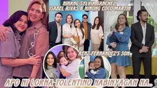 Apo ni Lorna Tolentino nabinyagan na anak ni Renz Fernandez 😍 ninong Coco Martin at Sylvia Sanchez