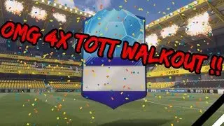 FIFA 17 19 TOTT Packs!!!! Walkout ft. 90+ 🔥😱