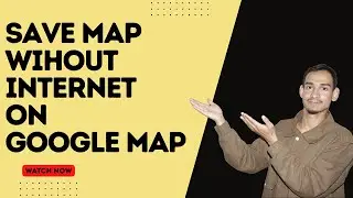 Google Maps Tutorial: Save Maps Without Internet // Download Google Maps Offline on Android & iPhone