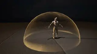 Holy Sphere WIP- Initial Energy Sphere Setup and alternate created materials