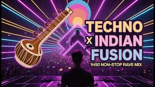 🔥 1 Hour 50 Min Techno x Indian Fusion | Epic Tabla & Sitar Rave Mix 🔥
