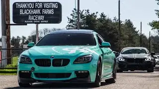 BMW 650i Gran Coupe. Blackhawk Farms race track. #RallyKings.