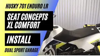 Seat Concepts install for 2020 Husqvarna 701 enduro LR