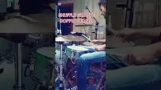 Shuffle Groove col Doppio pedale #drums #doublebass #shufflegrooves