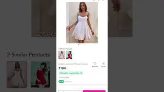 Cute dresses under 300/- #shopping #trending #viral #fashion #ytshorts #ytshort #ytviral #meesho300