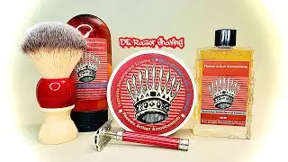 Phoenix Shaving | Supreme Sandalwood Science, Atomic Rocket~Edwin Jagger 3ONE6~Rapira DE Blade.