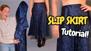 Slip skirt tutorial EASY!
