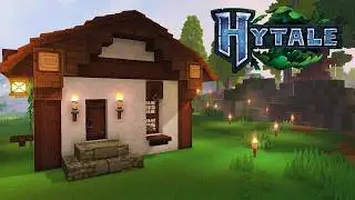 I Built the BEST Starter House in Hytale