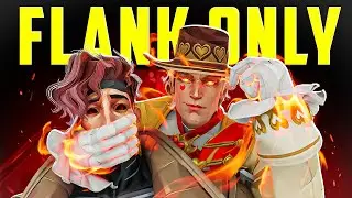 Я пытался обходить с фланга только 